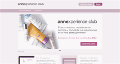 Desktop Screenshot of annexperienceclub.com