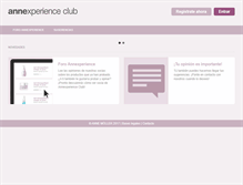 Tablet Screenshot of annexperienceclub.com